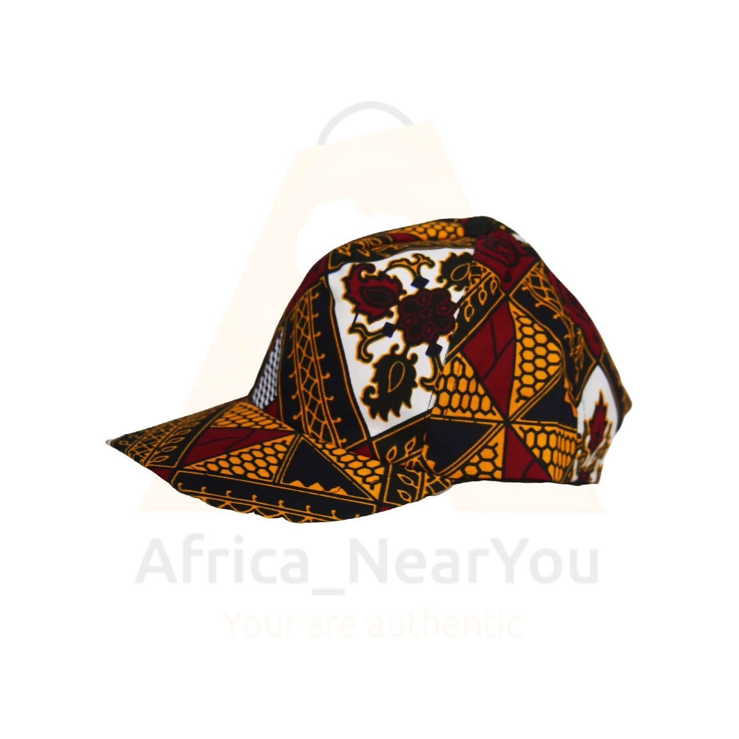 Royal Patchwork: African Print Bomber Jacket & Cap Set