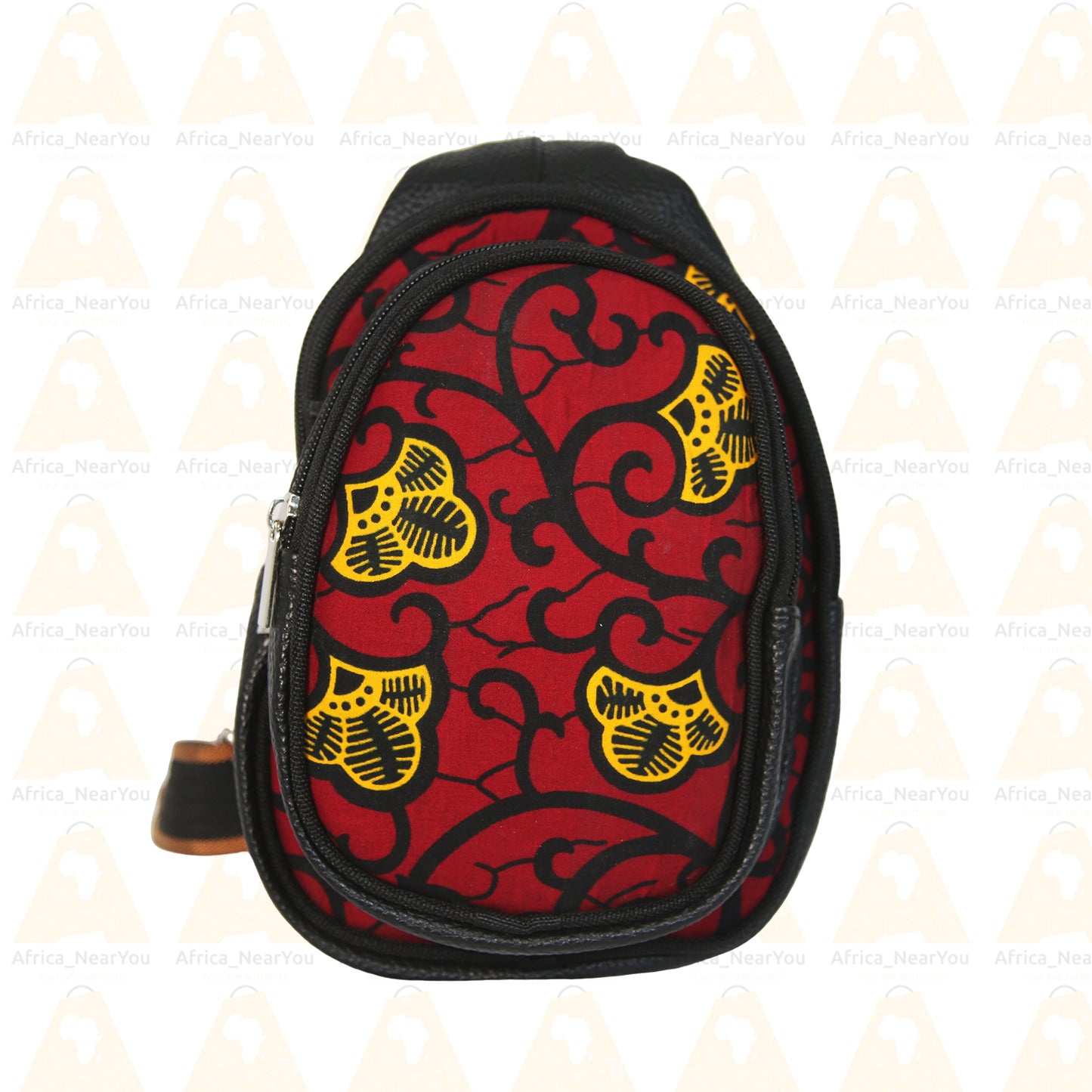 Vibrant African Print Cross Bags with Bold Traditional Patterns