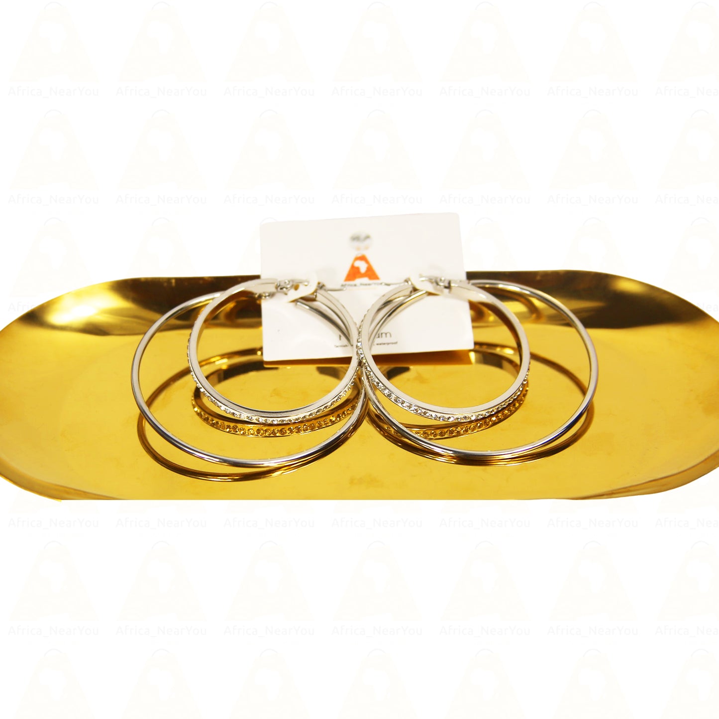 Stylish Hoop Earrings with Elegant Details – Perfect for Any Occasion