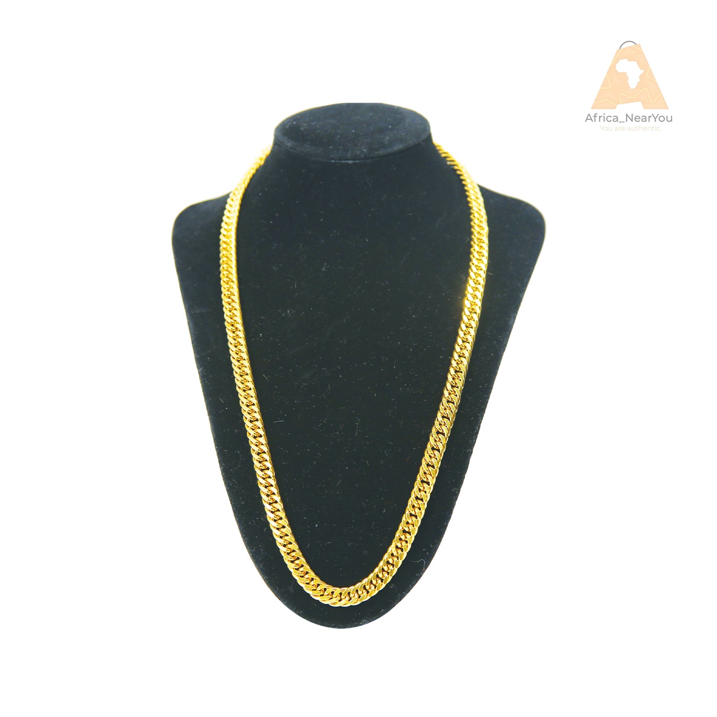 Gold Cuban Link Chain Necklace