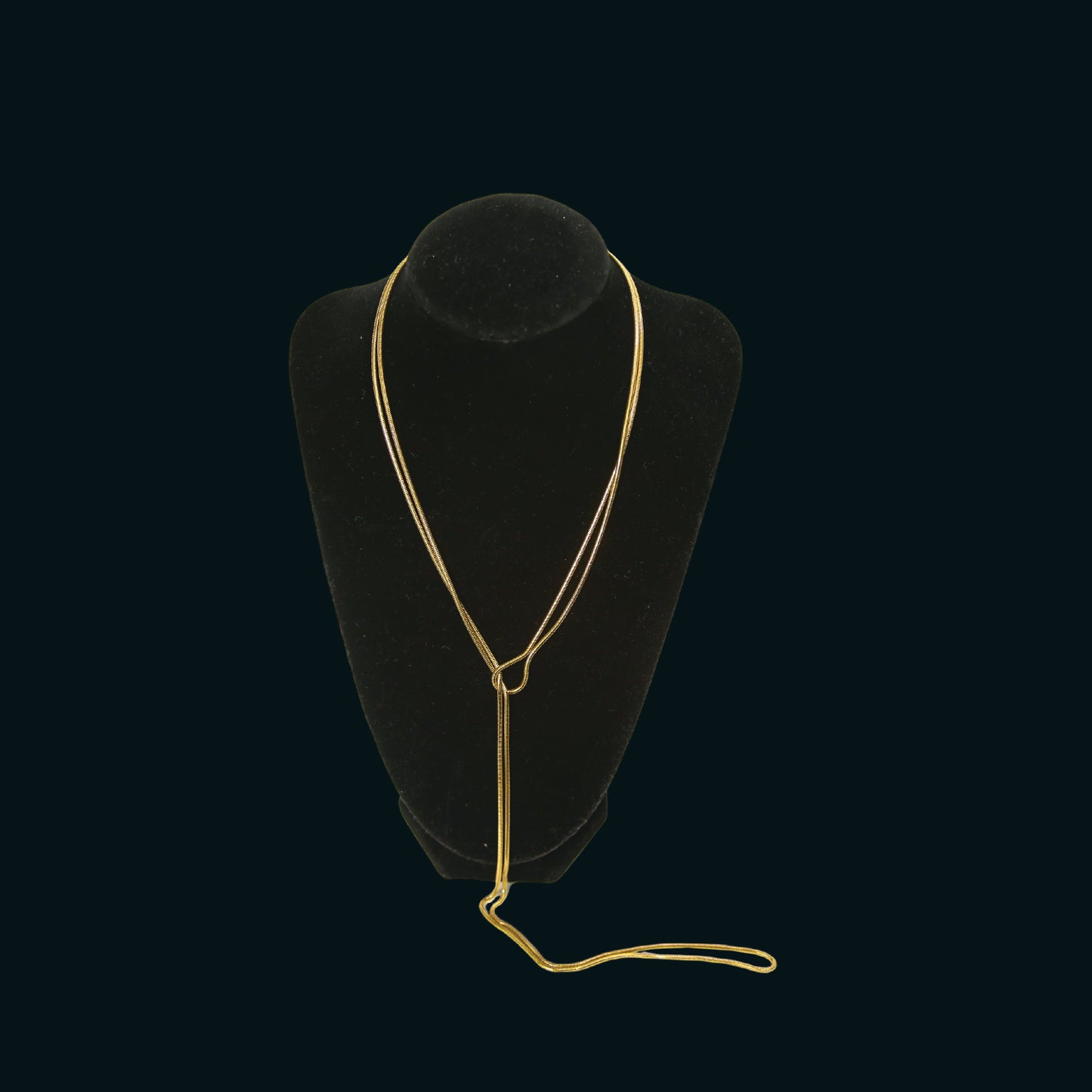 Adjustable Gold Chain Necklace