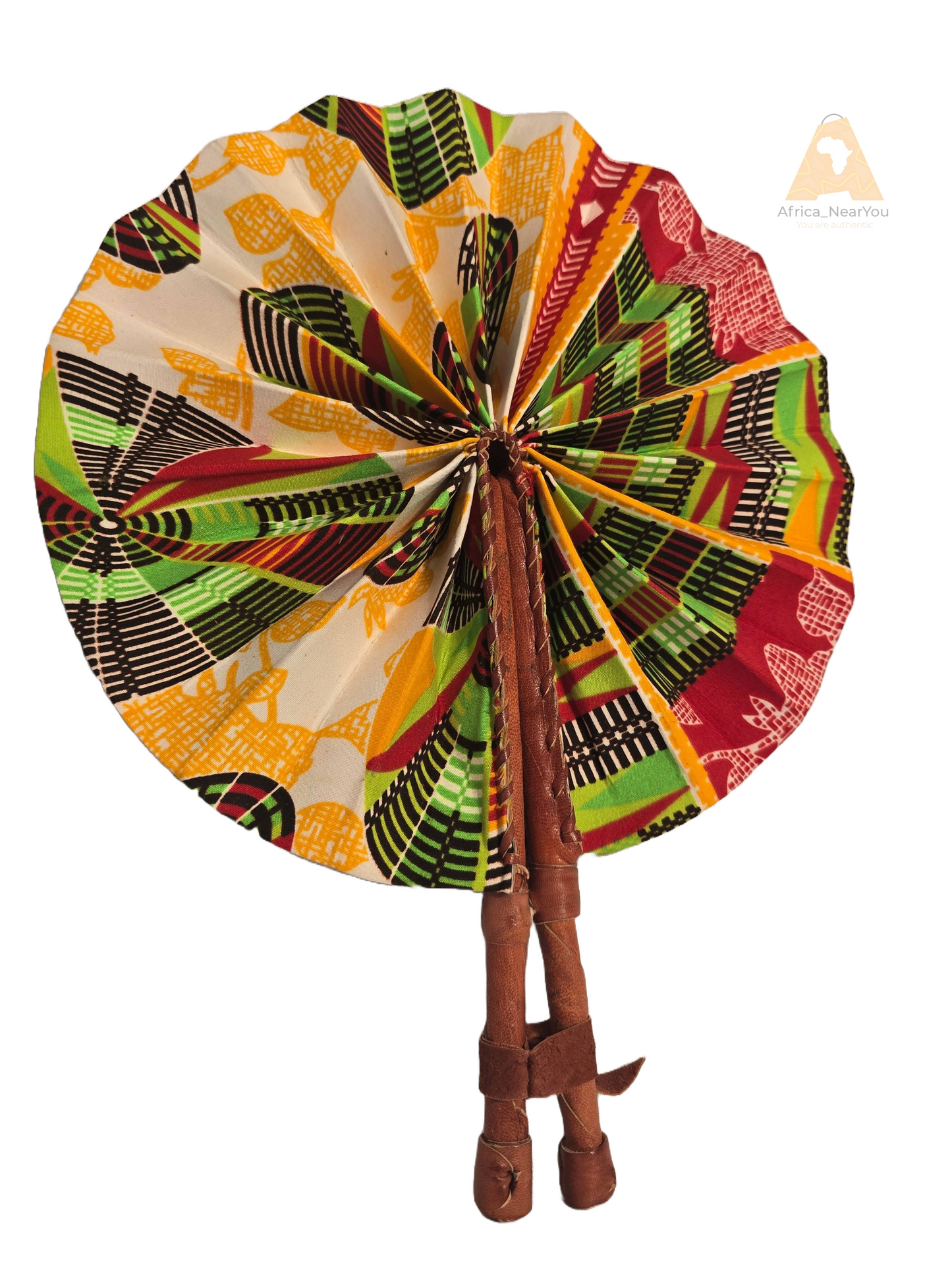 Kente Symphony Fan