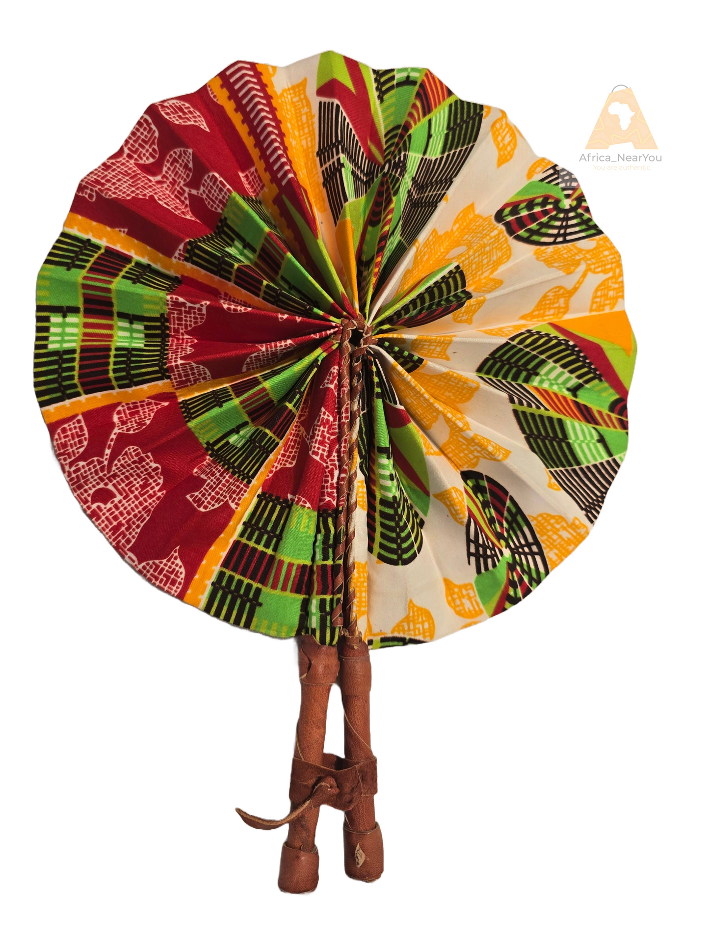 Kente Symphony Fan