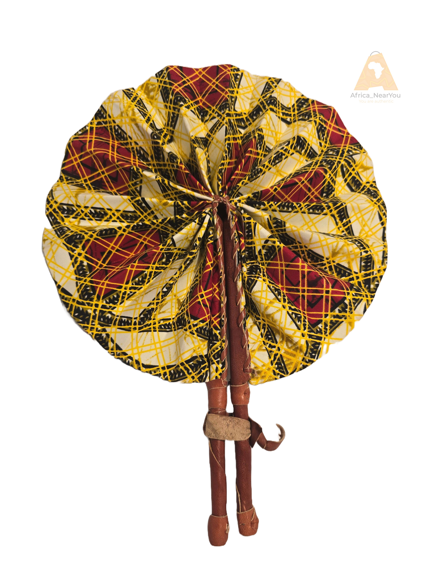 Golden Weave Fan