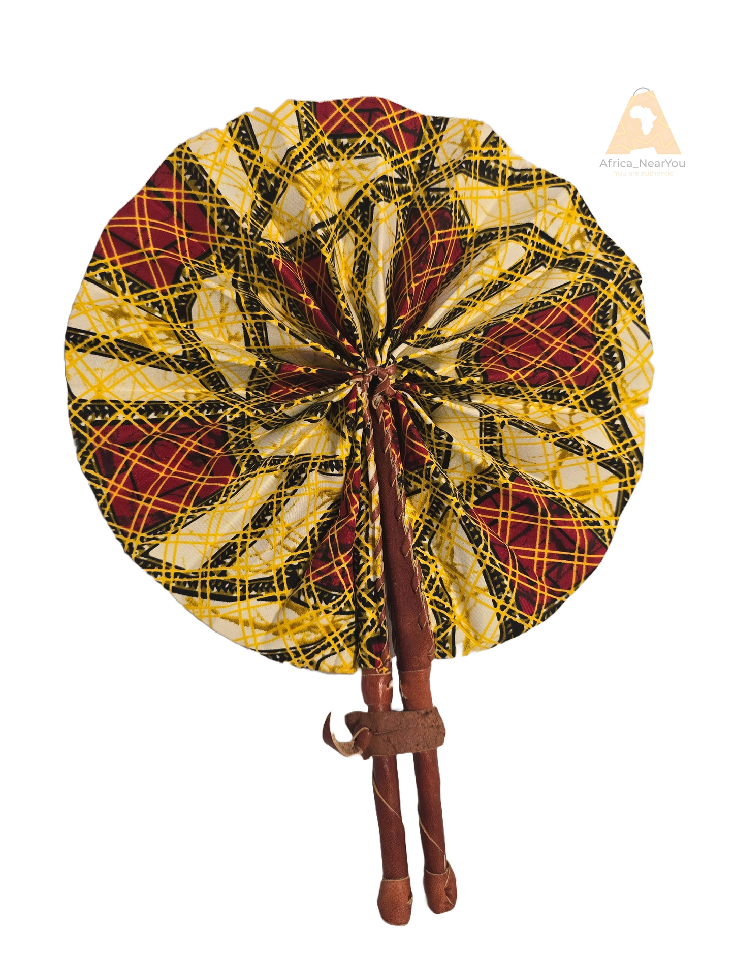 Golden Weave Fan