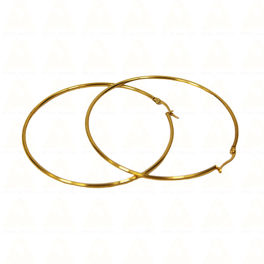 Classic Large Hoop Earrings
