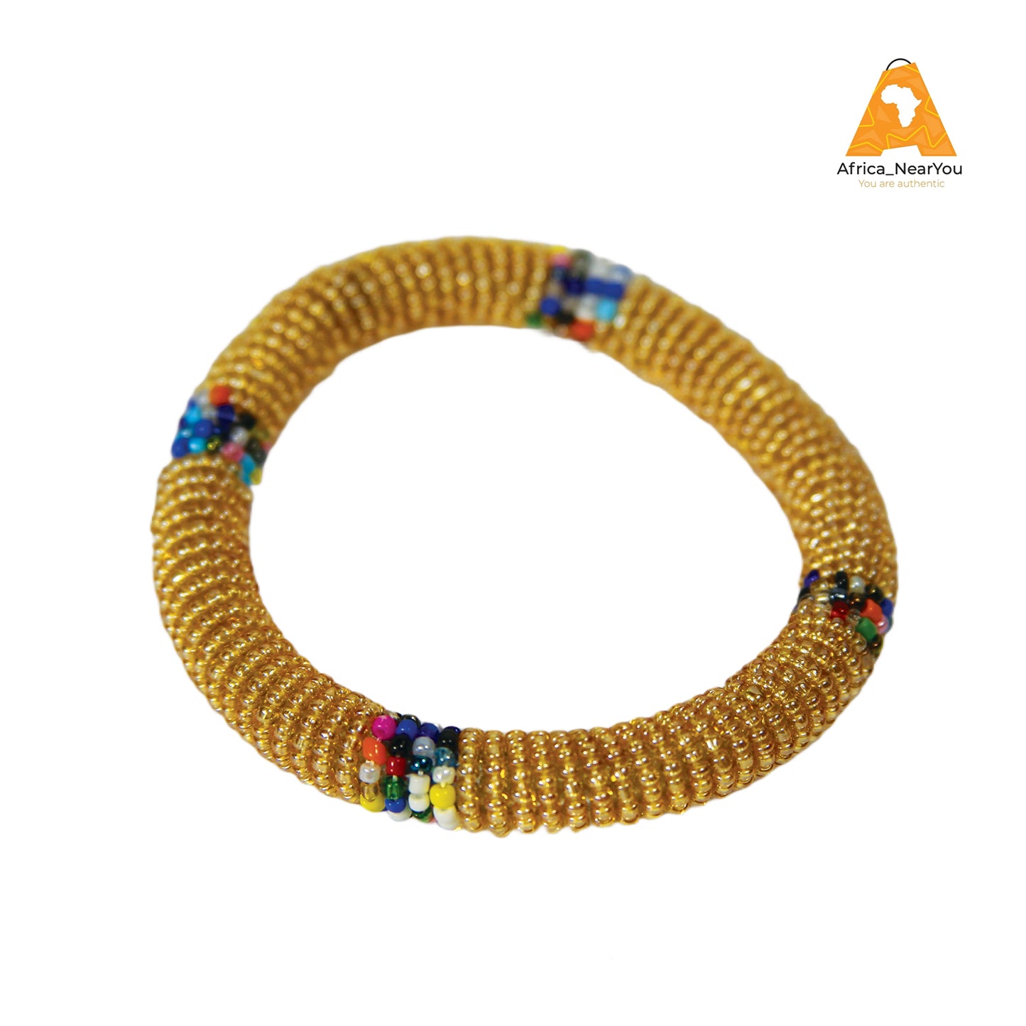 African Maasai Beaded Bracelet